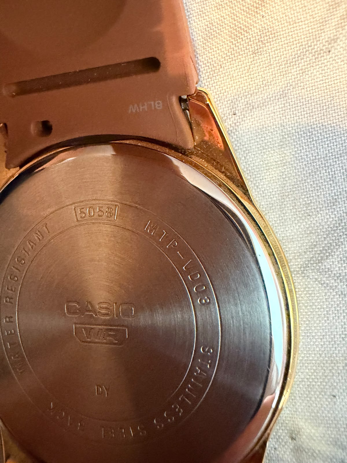 Casio MTP-LD03 Análogo con fecha - miniatura